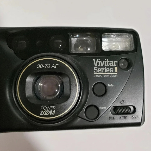 VTG Vivitar VP Series 1 ZM 85 Power Zoom Camera,Black. - Picture 8 of 10